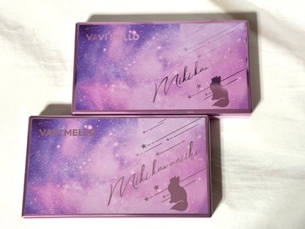 バビメロシャイニーアイパレット/VAVI MELLO/アイシャドウパレットを使ったクチコミ(2枚目)