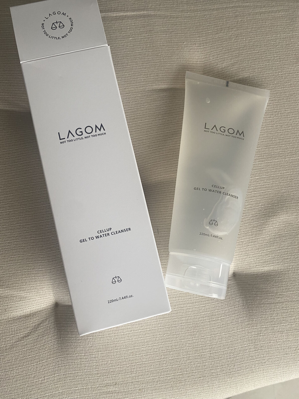 ラゴム ジェルトゥウォーター クレンザー(朝用洗顔)/LAGOM /その他洗顔料を使ったクチコミ（3枚目）