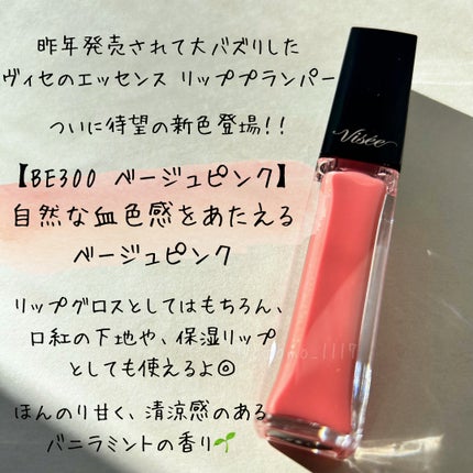 エッセンス リッププランパー/Visée/リッププランパーを使ったクチコミ(2枚目)