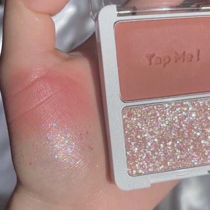 タップミー パレットデュオ/unleashia/アイシャドウパレットを使ったクチコミ(3枚目)