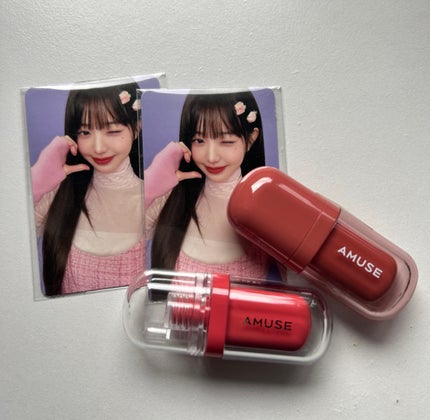 べべティント 07 チョコガール/AMUSE/リップティントを使ったクチコミ(1枚目)