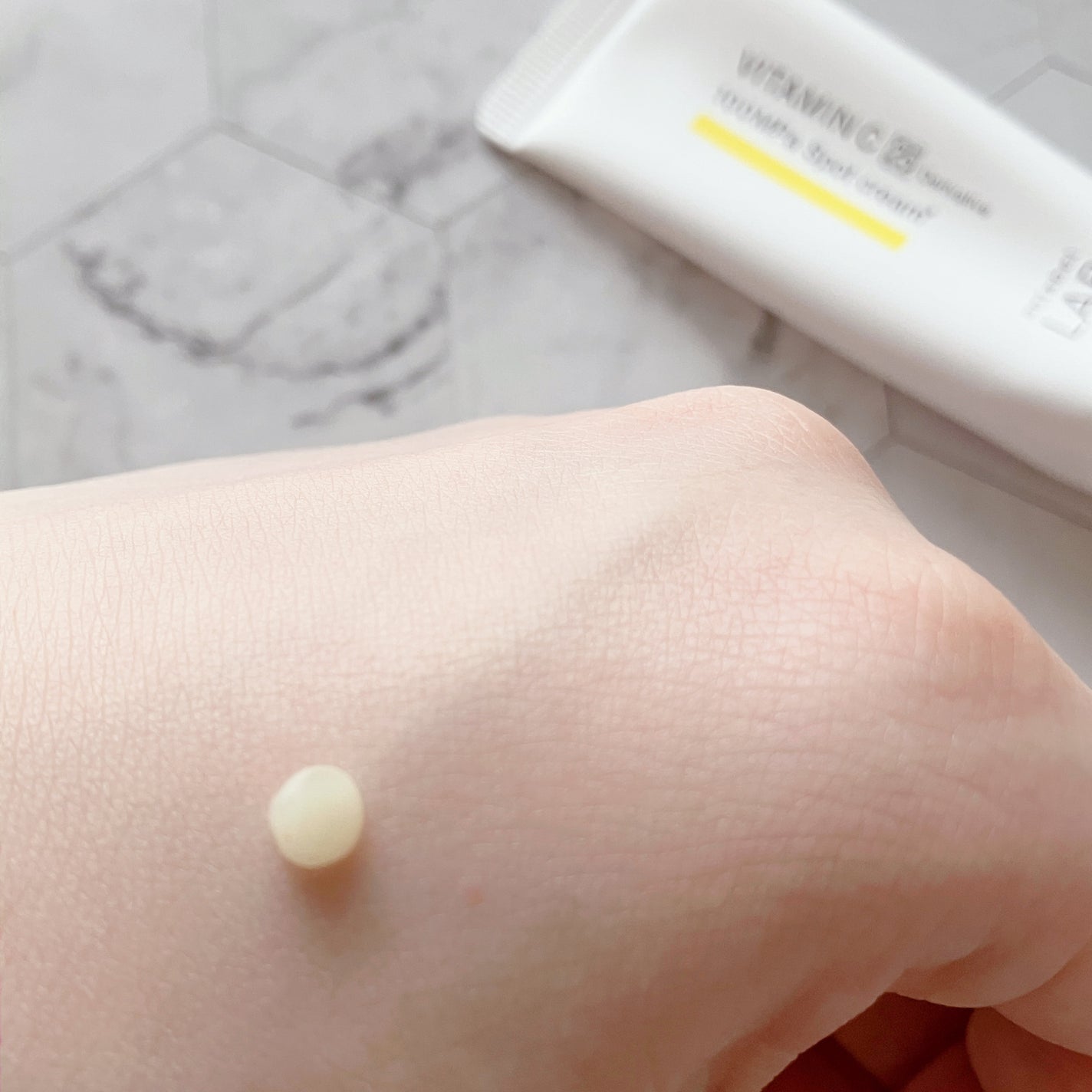 V スポットクリーム /unlabel/フェイスクリームを使ったクチコミ(2枚目)