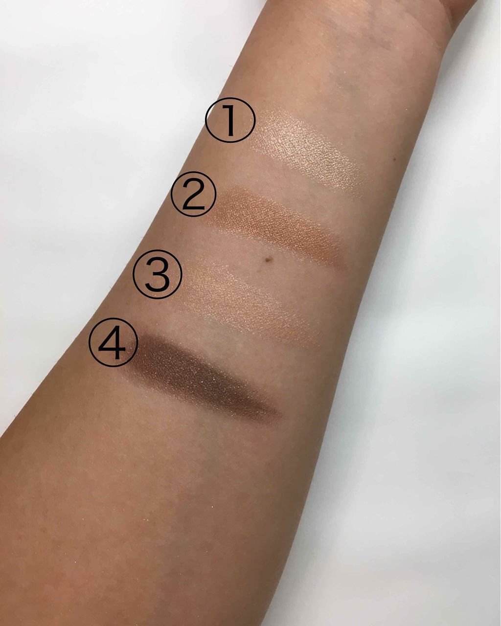 スキニーリッチシャドウ/excel/アイシャドウパレットを使ったクチコミ(4枚目)