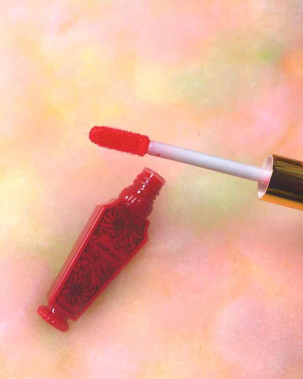 リップティントシロップ/キャンメイク/リップティントを使ったクチコミ（2枚目）