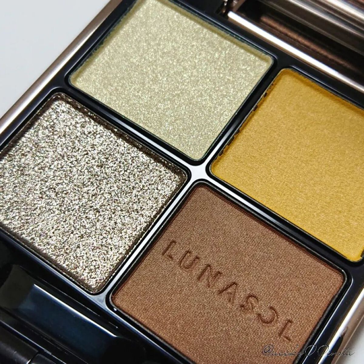 アイカラーレーション EX24 Mellow Quince（限定発売）/LUNASOL/アイシャドウパレットを使ったクチコミ（2枚目）