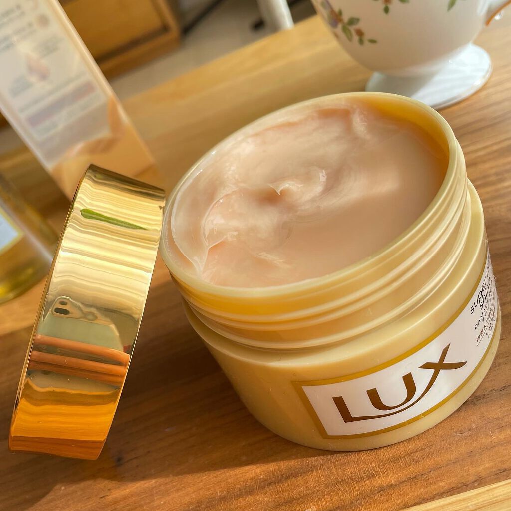 スーパーリッチシャイン ダメージリペア リッチ補修ヘアマスク/LUX/ヘアマスク・ヘアパックを使ったクチコミ（3枚目）