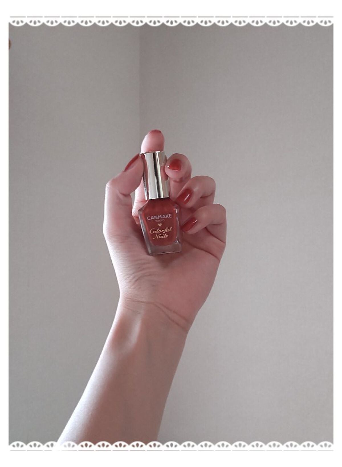 カラフルネイルズ/キャンメイク/マニキュアを使ったクチコミ(2枚目)