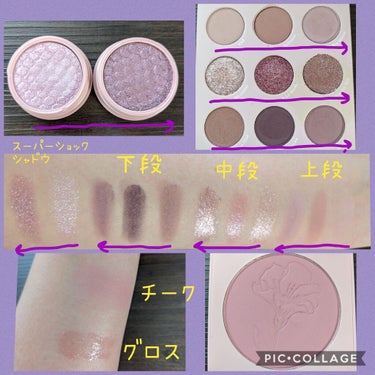 Making Mauves Collection/ColourPop/パウダーアイシャドウを使ったクチコミ（2枚目）