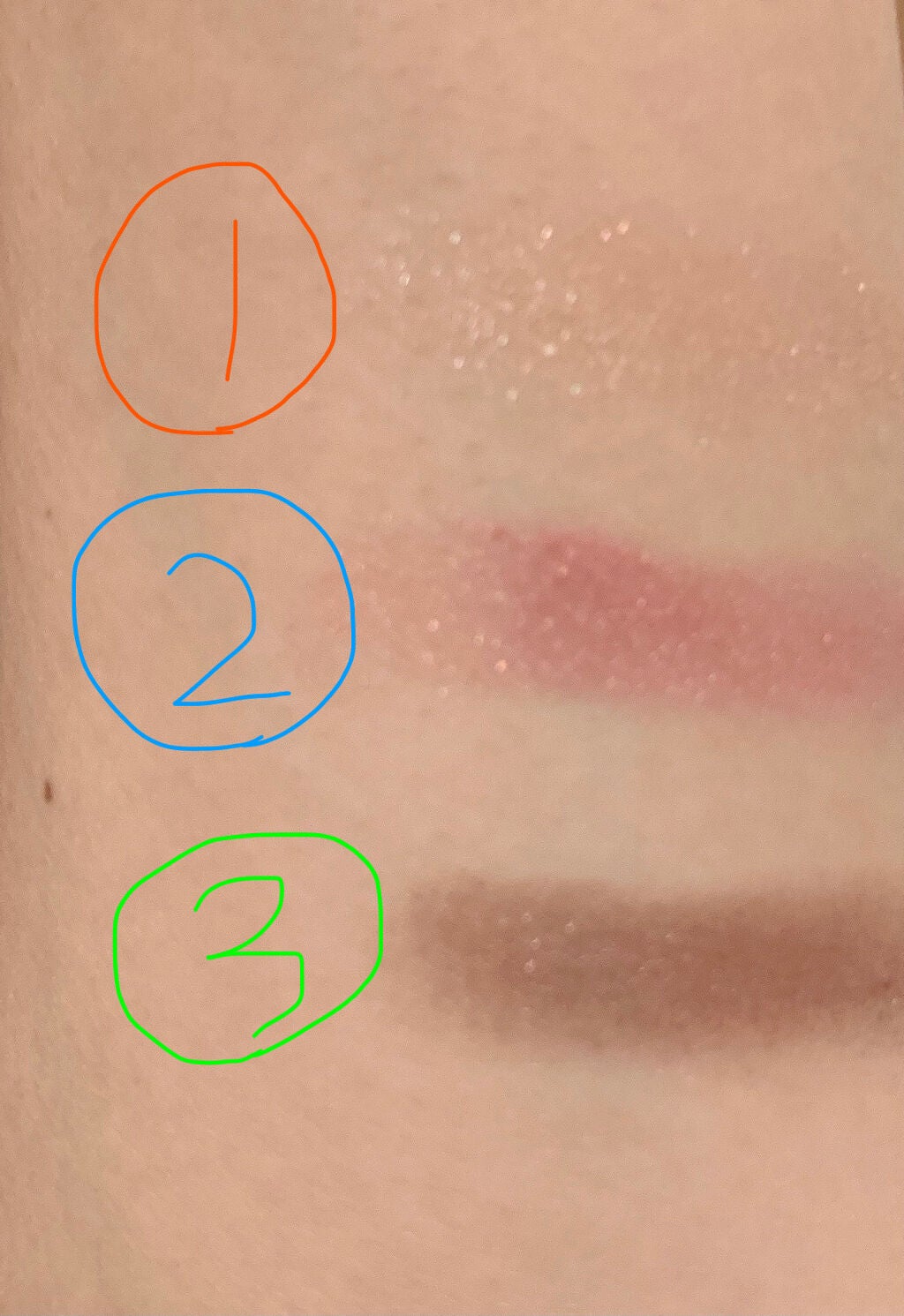 ジューシーピュアアイズ/キャンメイク/アイシャドウパレットを使ったクチコミ(3枚目)