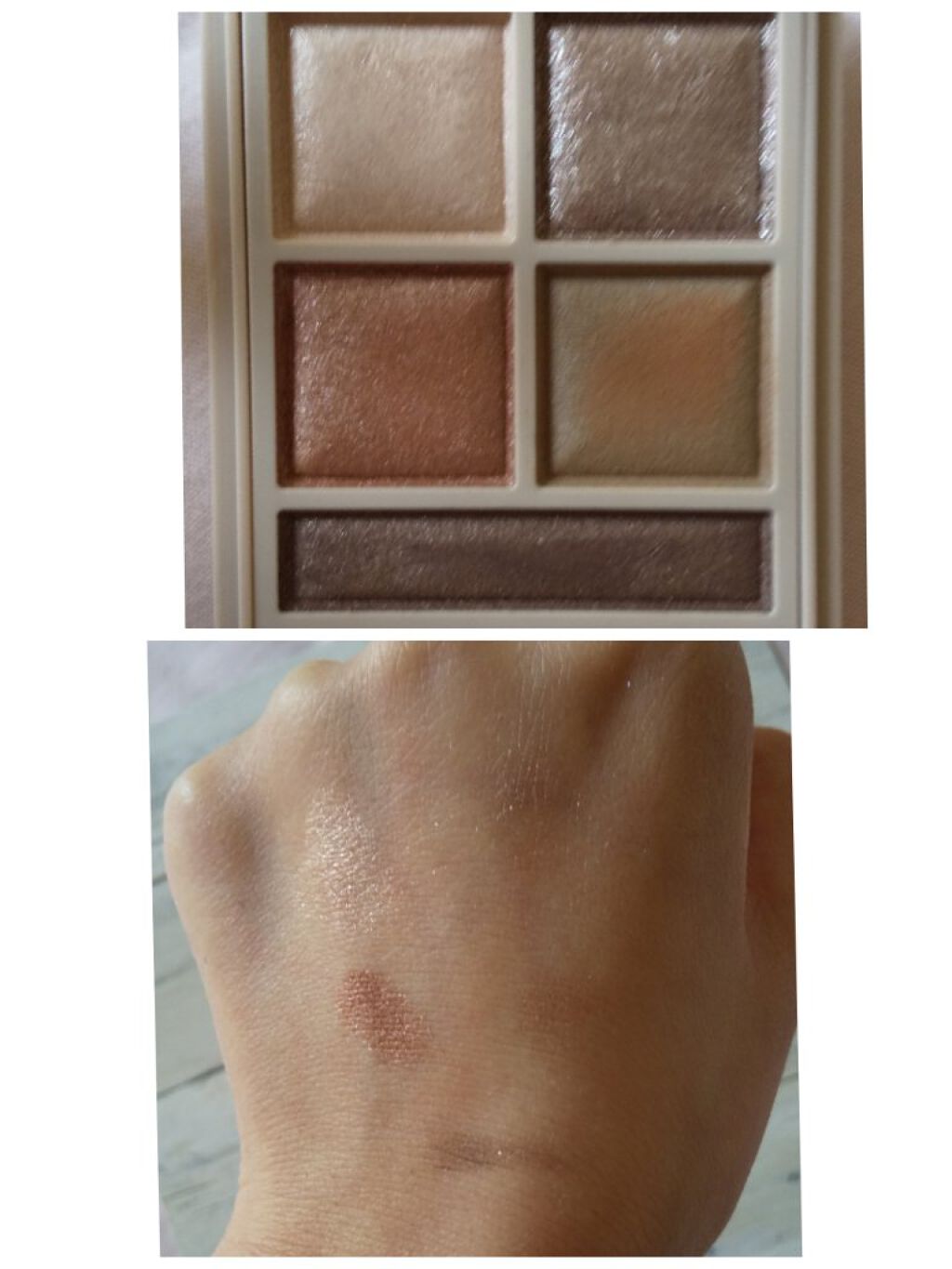 パノラマデザイン アイパレット/Visée/アイシャドウパレットを使ったクチコミ(2枚目)