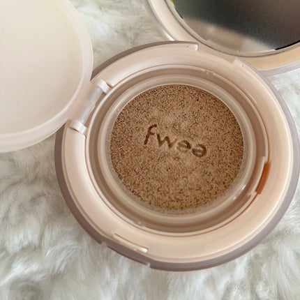 フィークッションスエード/fwee/クッションファンデーションを使ったクチコミ(3枚目)