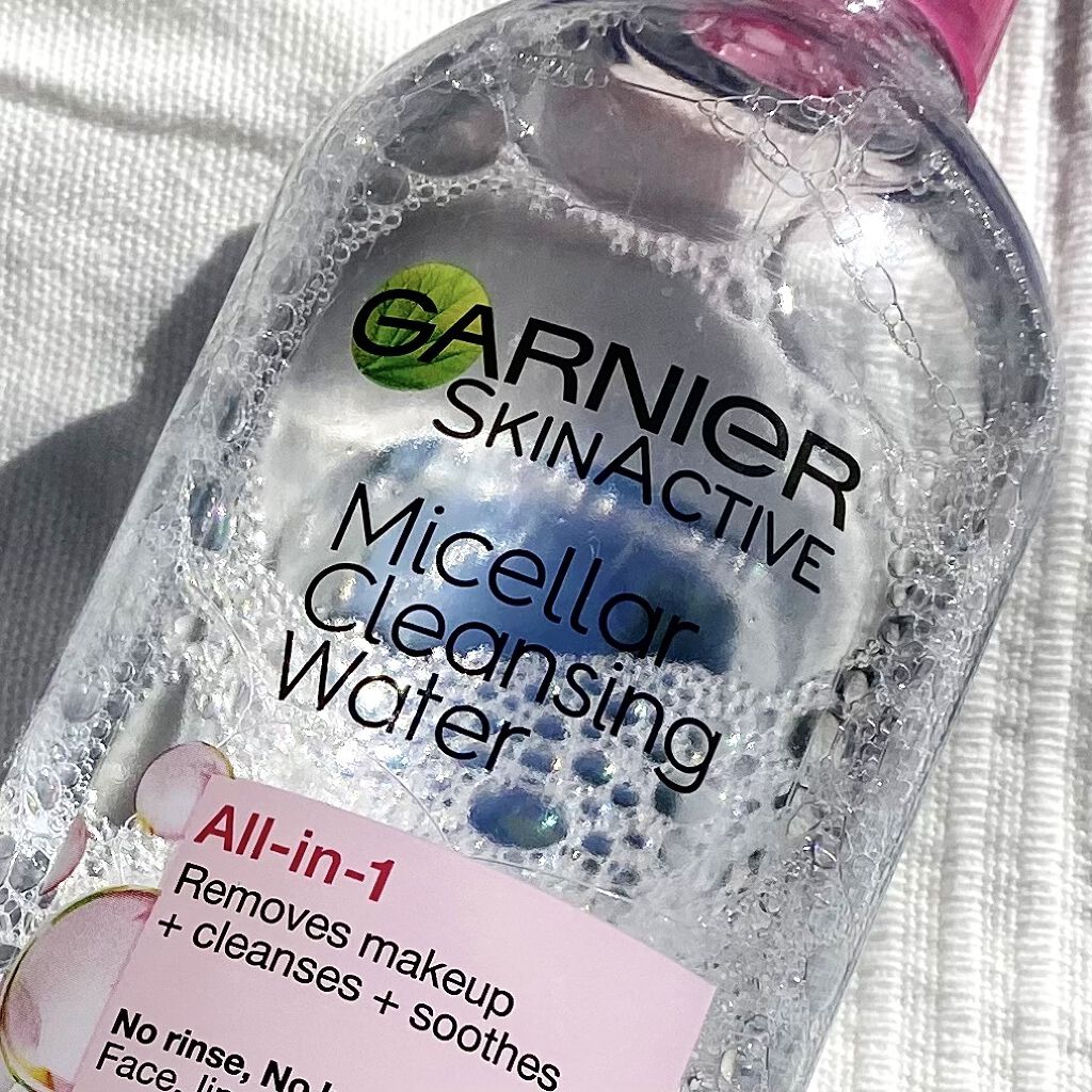 ミセルクレンジングウォーター/GARNIER SKIN NATURALS (海外)/クレンジングウォーターを使ったクチコミ（1枚目）