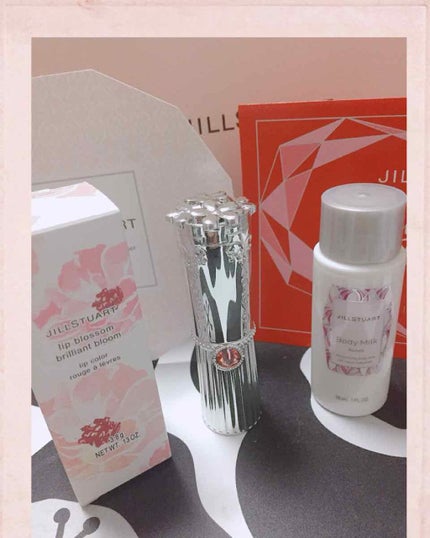 リップブロッサム ブリリアントブルーム/JILL STUART/口紅を使ったクチコミ(3枚目)