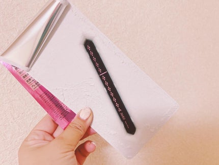 リキッドアイライナー パールピンク(Pearl Pink)/3650/リキッドアイライナーを使ったクチコミ(3枚目)