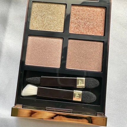 アイ カラー クォード 01 ゴールデン ミンク/TOM FORD BEAUTY/アイシャドウパレットを使ったクチコミ(1枚目)