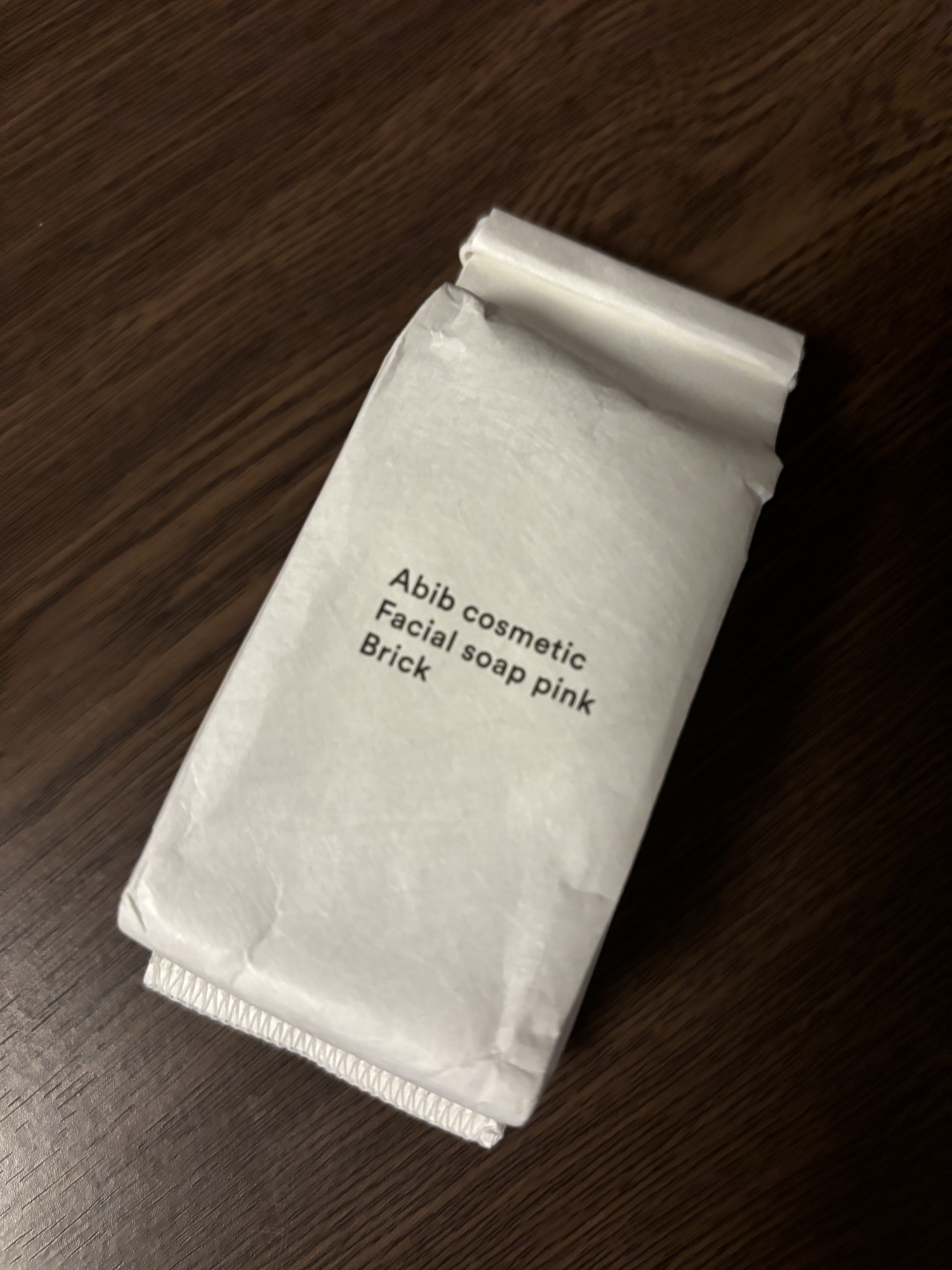 フェイシャルソープブリック ピンク/Abib /洗顔石鹸を使ったクチコミ（2枚目）