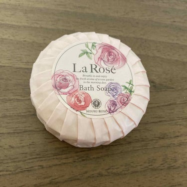 ハウス オブ ローゼ ラ・ローゼ バスソープ RGのクチコミ「HOUSE OF ROSE
ラ・ローゼ バスソープ RG 90g


ローズの花びらを練りこん.....」（1枚目）