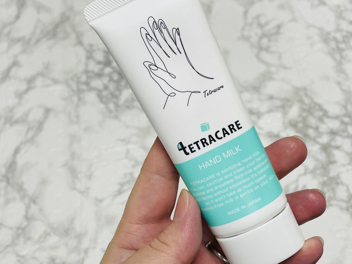 薬用ハンドミルク テトラケア/テトラケア/ハンドクリームを使ったクチコミ（1枚目）