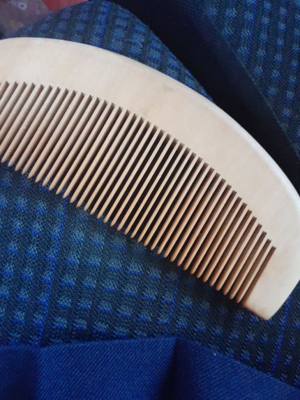 桃の木櫛/DAISO/ヘアコームを使ったクチコミ(1枚目)