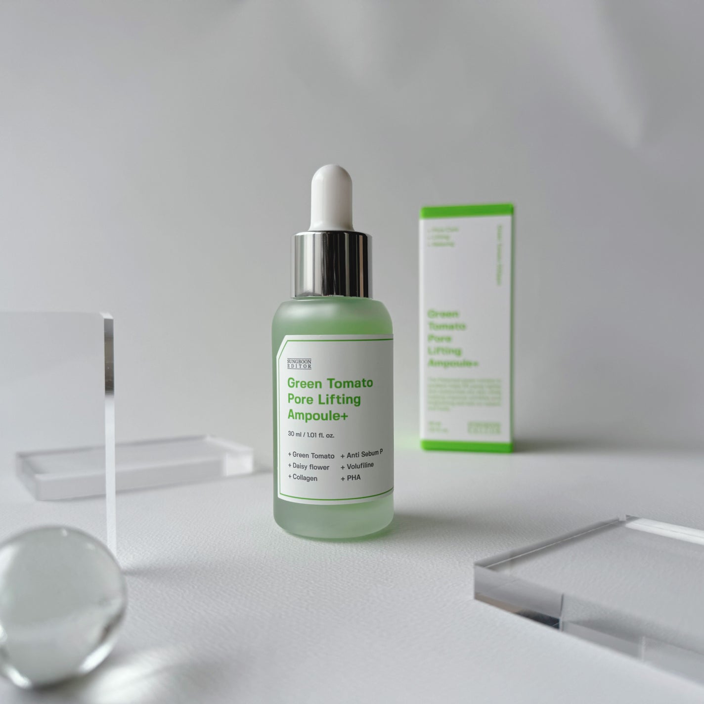 グリーントマトポアリフティングアンプル+/SUNGBOON EDITOR(成分エディター)/美容液を使ったクチコミ(1枚目)