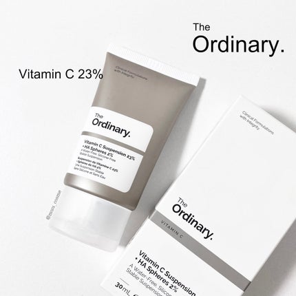 Cサスペンション23+HAスフィア2フェイスクリーム/The Ordinary/美容液を使ったクチコミ(1枚目)