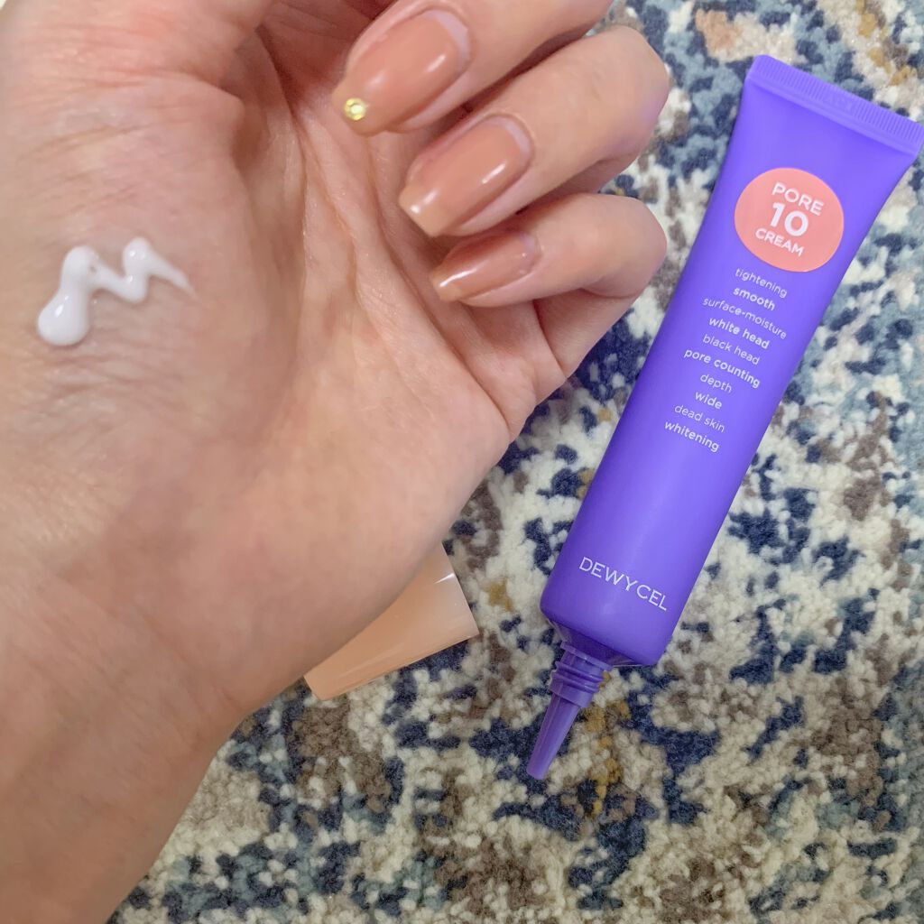 ポアーテンクリーム/DEWYCEL/化粧下地を使ったクチコミ（2枚目）