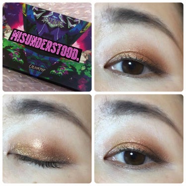 Misunderstood Moody Colorful Eyeshadow Palette/ColourPop/アイシャドウパレットを使ったクチコミ（1枚目）