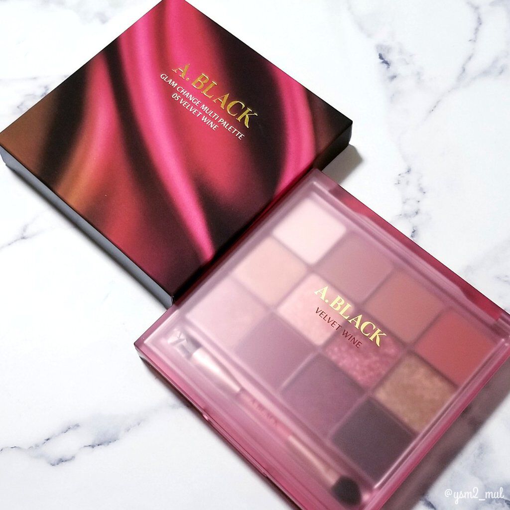 グラムチェンジマルチパレット/A.BLACK/マルチパレットを使ったクチコミ(8枚目)