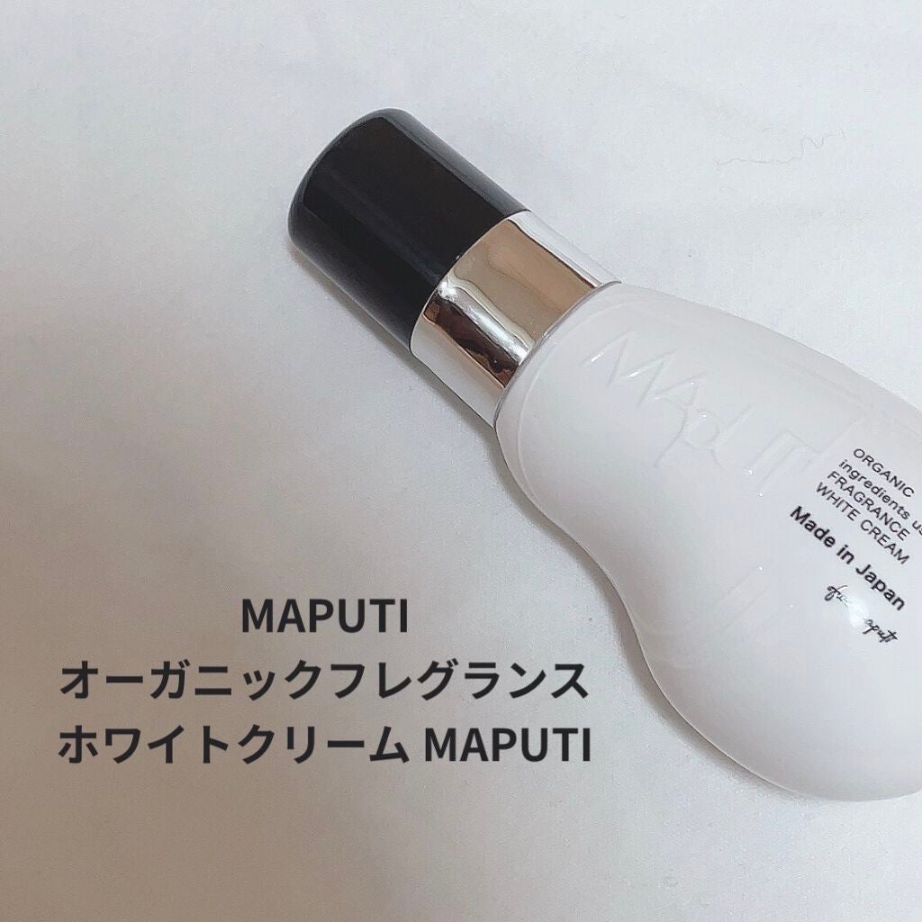 オーガニックフレグランスホワイトクリーム/MAPUTI/デリケートゾーンケアを使ったクチコミ(1枚目)