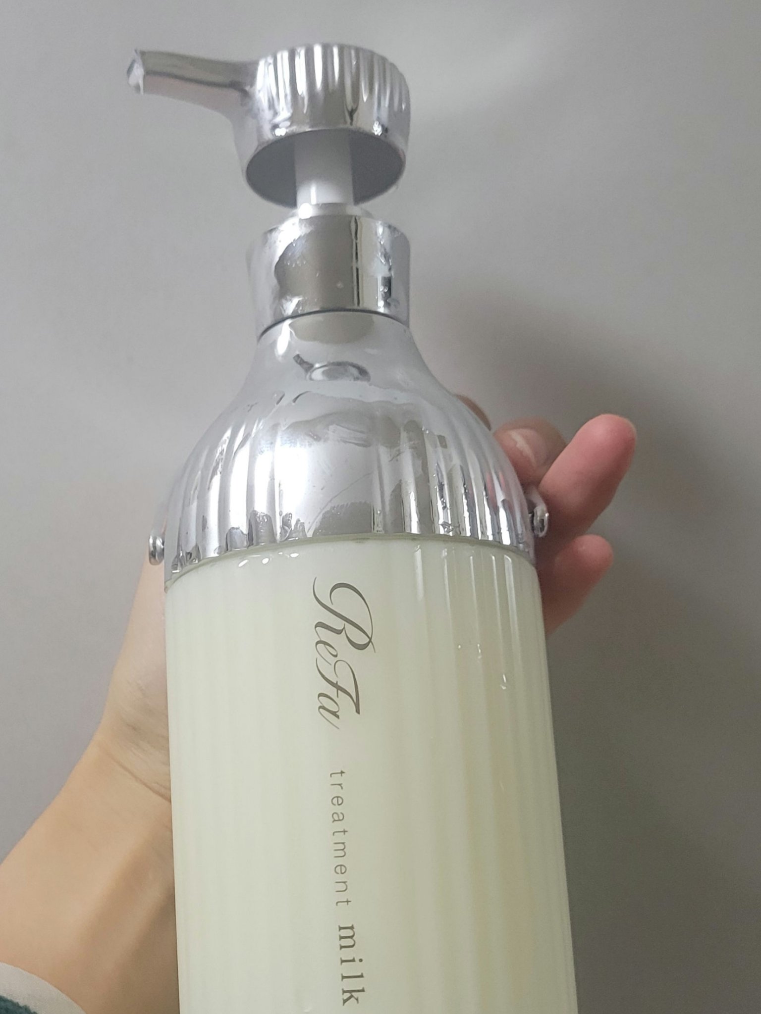 リファミルクプロテインシャンプー/トリートメント/ReFa/シャンプー・コンディショナーを使ったクチコミ（3枚目）