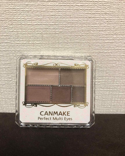 パーフェクトマルチアイズ/キャンメイク/アイシャドウパレットを使ったクチコミ(2枚目)