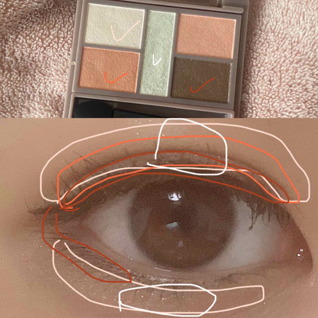 パーフェクトスタイリストアイズ/キャンメイク/アイシャドウパレットを使ったクチコミ(3枚目)