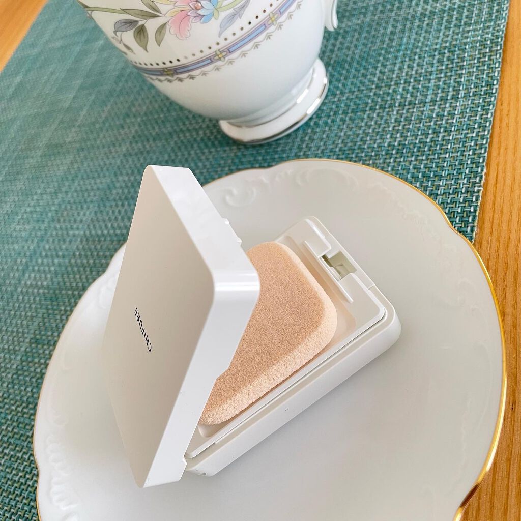 UV パウダー ファンデーション/ちふれ/パウダーファンデーションを使ったクチコミ(8枚目)