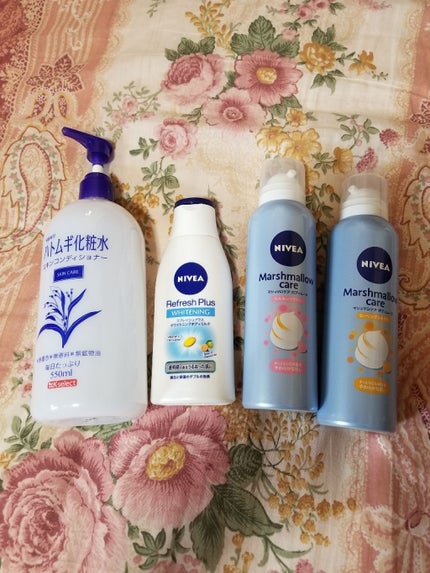 マシュマロケア ボディムース シルキーフラワー/ニベア/ボディローションを使ったクチコミ(1枚目)