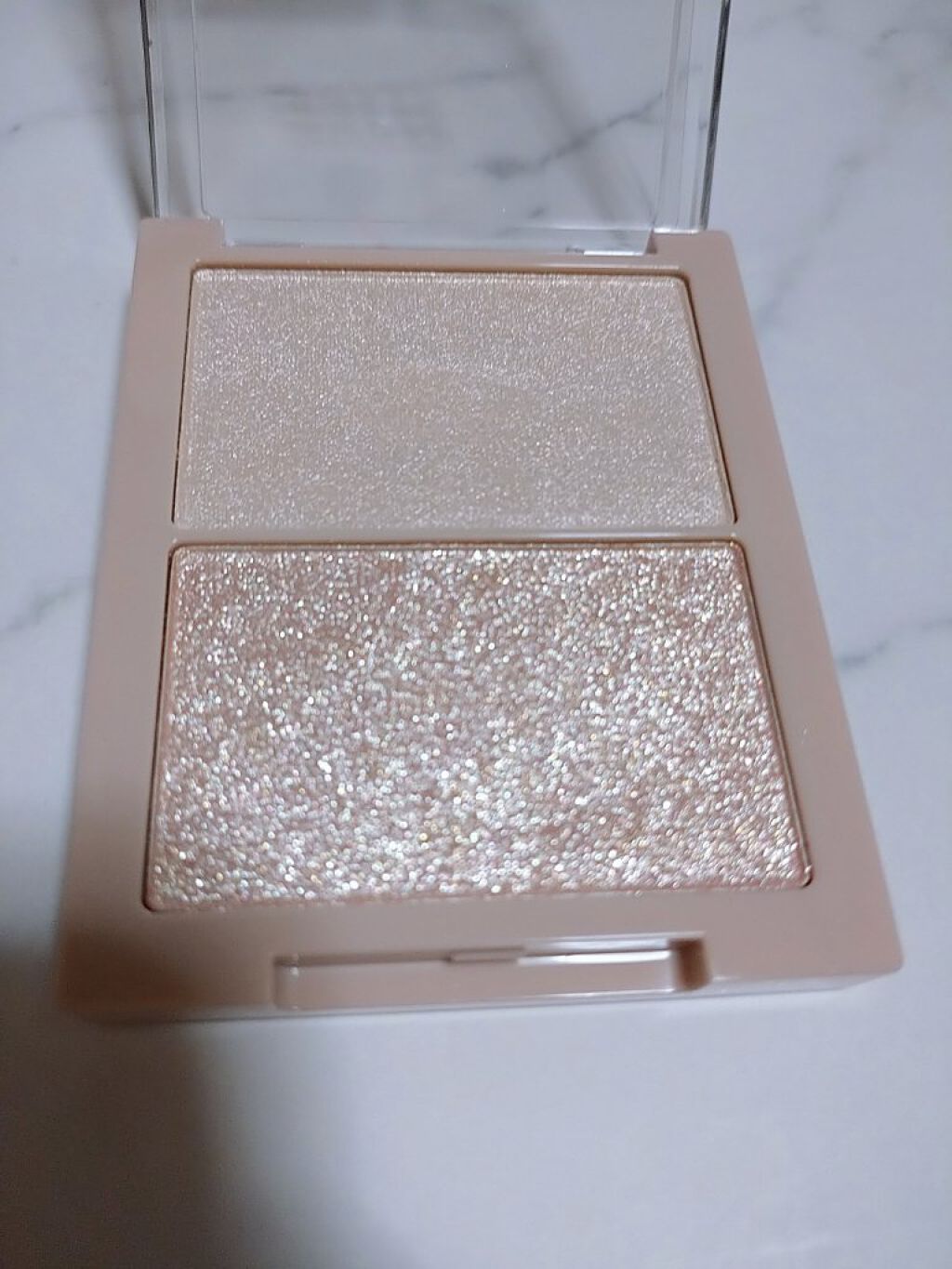 N&D パールハイライト/aZTK/パウダーハイライトを使ったクチコミ（2枚目）