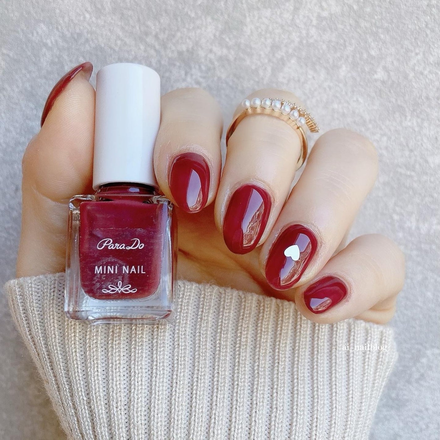 ミニネイル/パラドゥ/マニキュアを使ったクチコミ(1枚目)