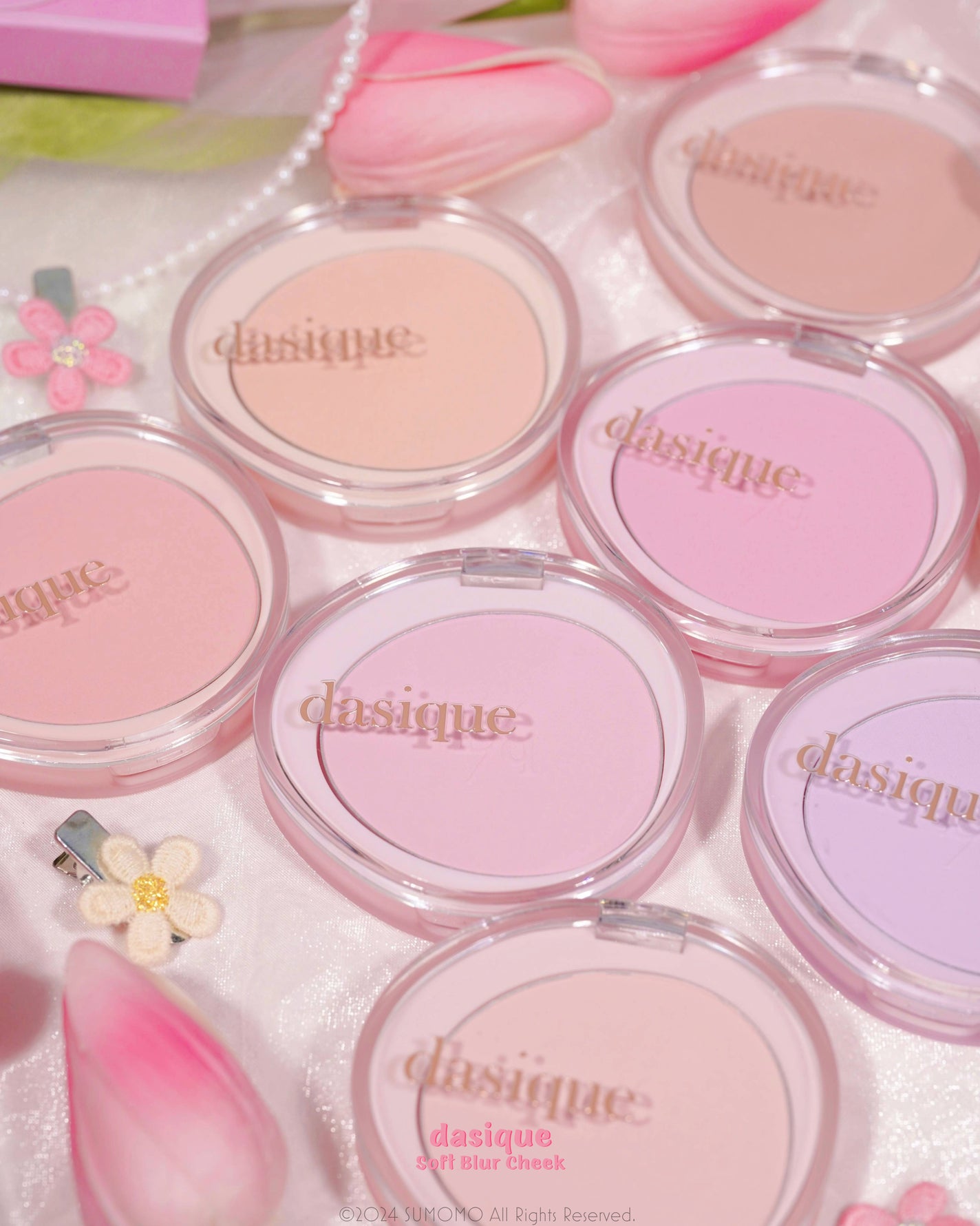 ソフトブラーチーク/dasique/パウダーチークを使ったクチコミ(4枚目)