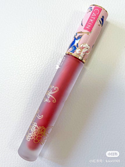 卡婷轻颜唇釉/CATKIN/口紅を使ったクチコミ(2枚目)