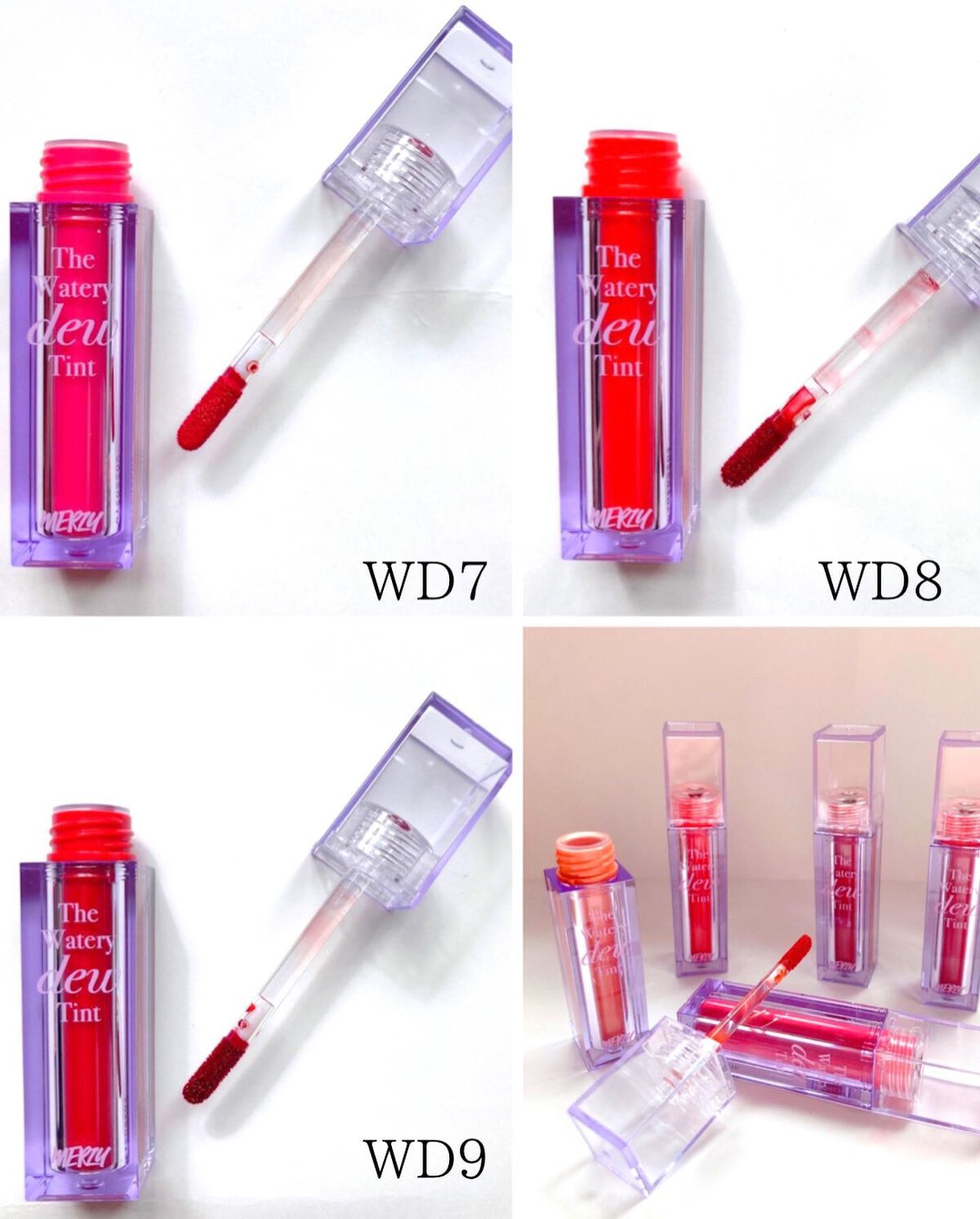 ザ ウォータリーデューティント/MERZY/リップティントを使ったクチコミ(4枚目)