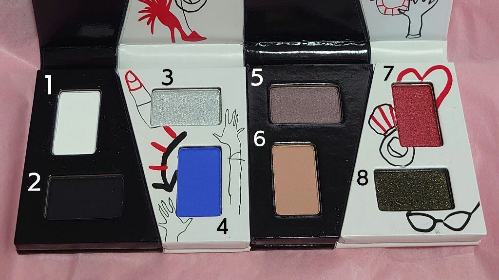 スモール アイシャドウ × 8 クルエラ トゥ ビー カインド/M・A・C/アイシャドウパレットを使ったクチコミ(2枚目)