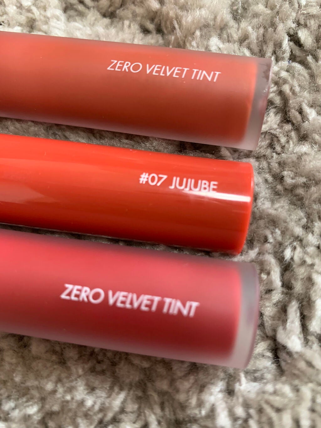 ジューシーラスティングティント/rom&nd/リップティントを使ったクチコミ(2枚目)