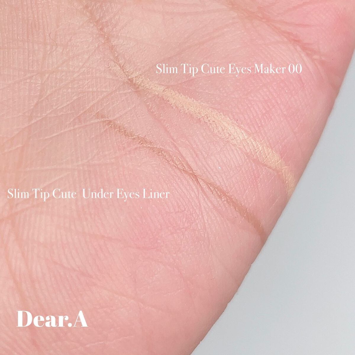  スリムチップキュートアイズメーカー/Dear.A/ペンシルアイライナーを使ったクチコミ（2枚目）