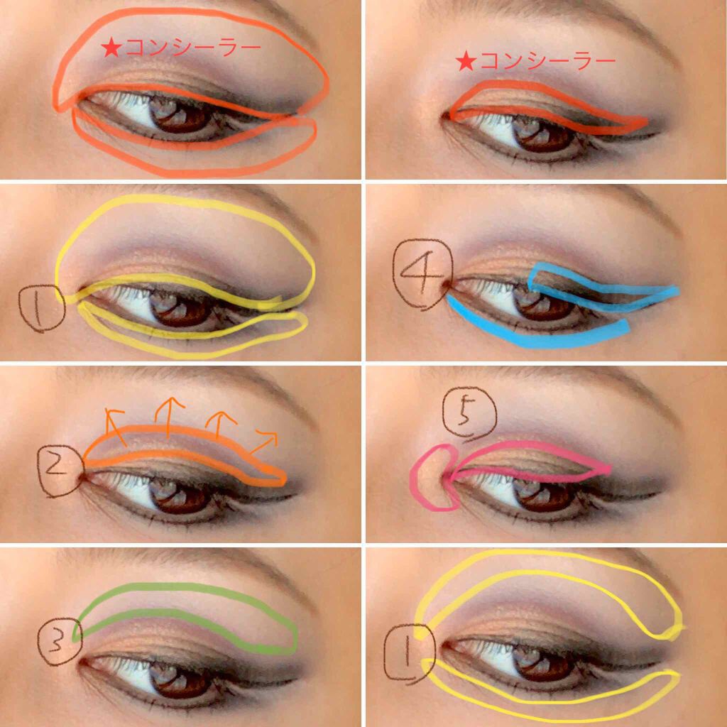 UT シャドウ パレット/NYX Professional Makeup/アイシャドウパレットを使ったクチコミ（3枚目）