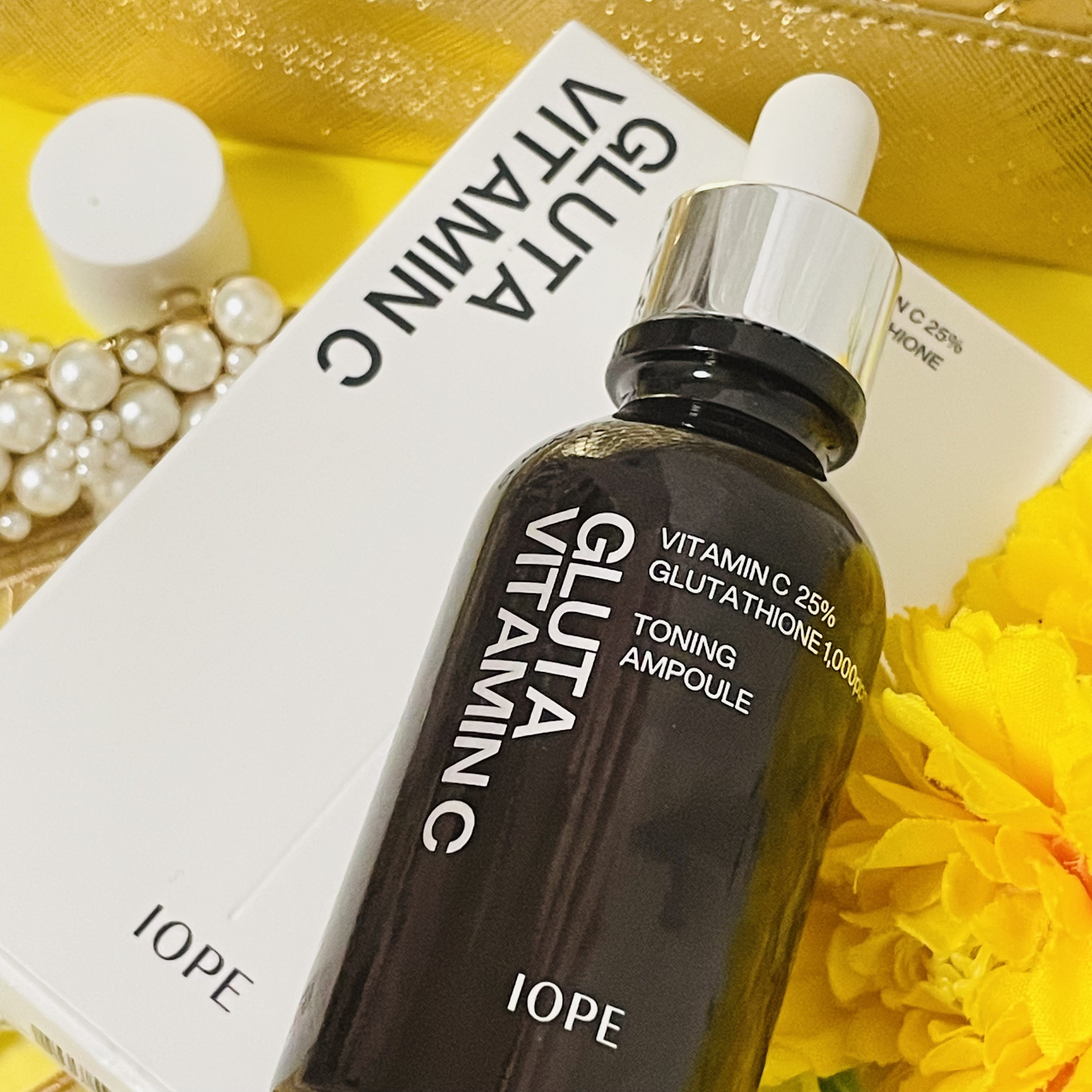 グルタ ビタミンC トーニング アンプル/IOPE/美容液を使ったクチコミ（2枚目）
