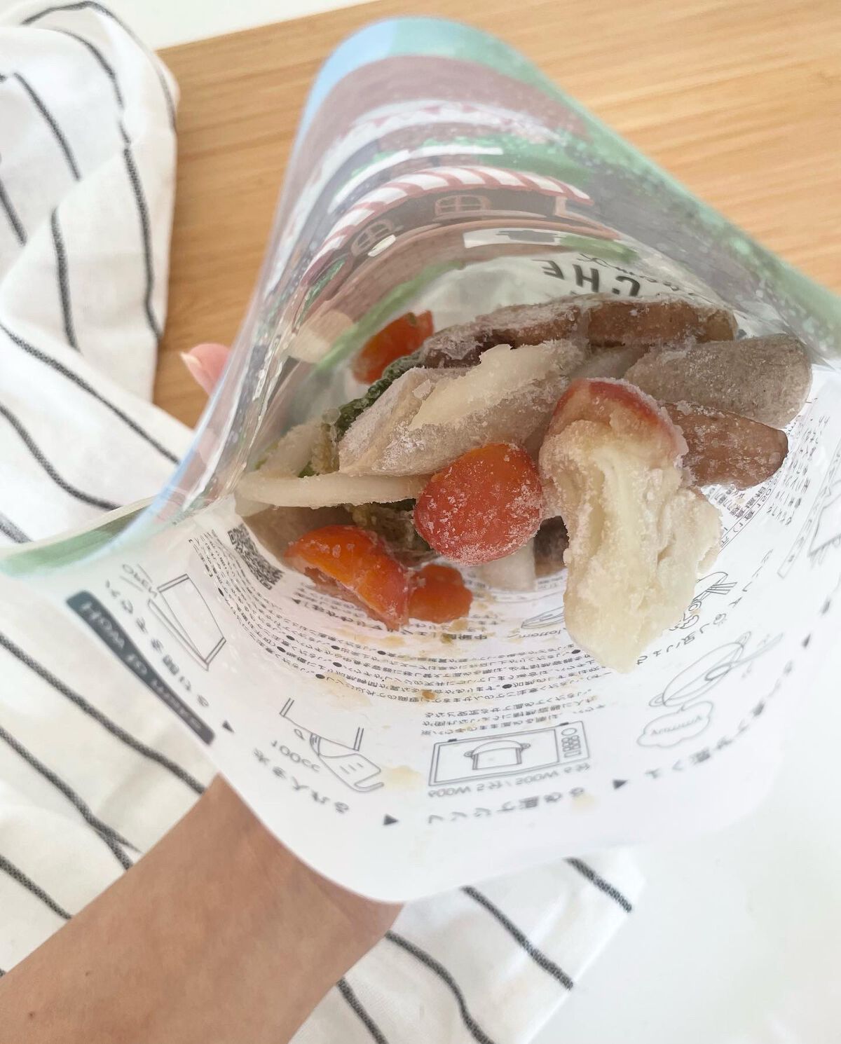 もち麦スープ/ラコックマルシェ/低糖質食品を使ったクチコミ(2枚目)