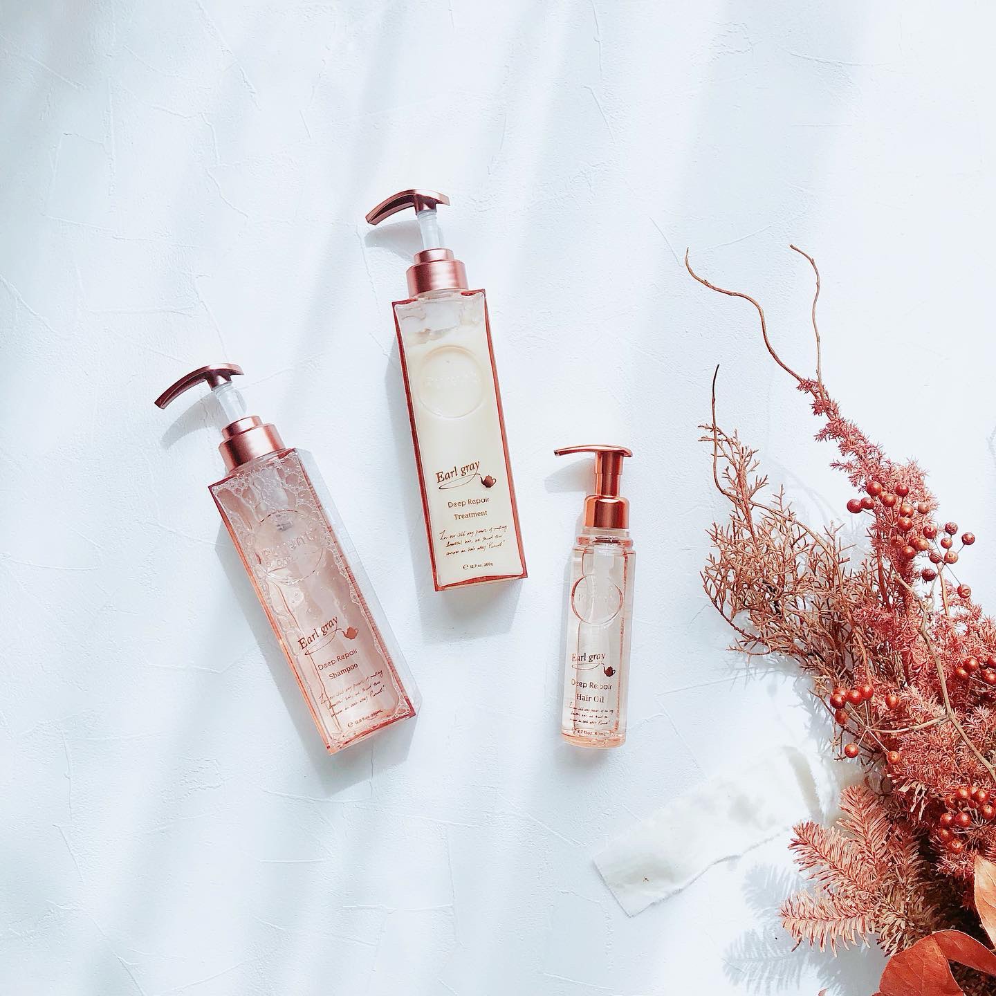 プルント ディープリペアペアセット アールグレイ N/Purunt./市販シャンプーを使ったクチコミ（1枚目）