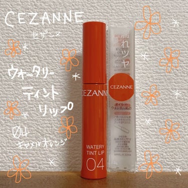 ウォータリーティントリップ/CEZANNE/口紅を使ったクチコミ（1枚目）