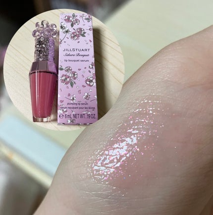 ジルスチュアート クリスタルブルーム リップブーケ セラム/JILL STUART/リッププランパーを使ったクチコミ(1枚目)