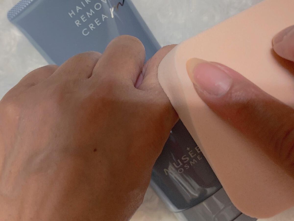 ミュゼコスメ メンズ 薬用ヘアリムーバルクリーム ホワイトシトラスの香り/ミュゼコスメ/除毛クリームを使ったクチコミ(4枚目)