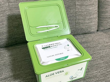 マイルド&モイスチャーアロエデイリーシートマスク マイルド&モイスチャー アロエデイリーシートマスク/ネイチャーリパブリック/シートマスク・パックを使ったクチコミ(2枚目)